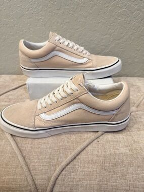 Vans Old Skool Color Theory shoes in the French Oak colorway.